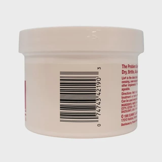 LIV THE PROBLEM SOLVER / CREME HAIRDRESSING AND CONDITIONER/ 227g 3