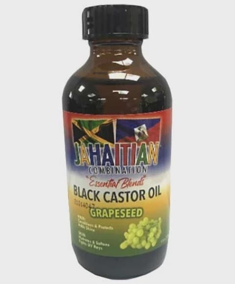 JAHAITIAN BLACK CASTOR OIL / GRAPESEED