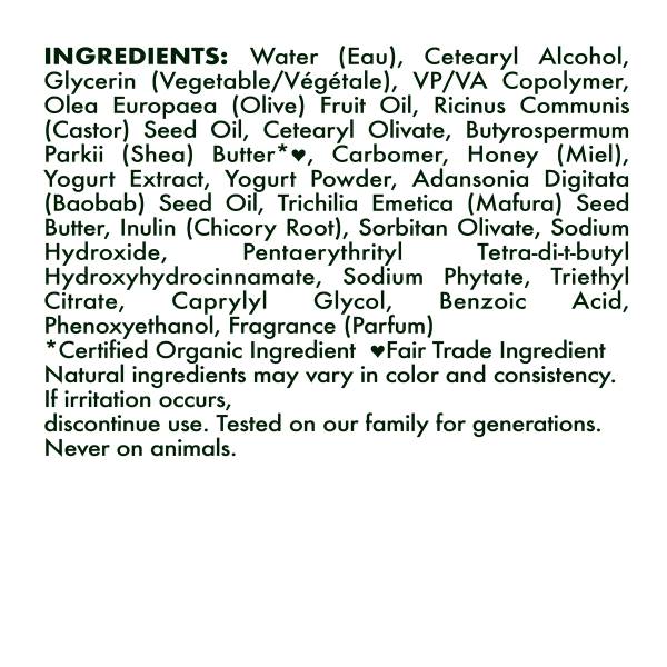 SHEA MOISTURE MANUKA HONEY &YOGURT HYDRATE + REPAIR WHIPPED CURL CREAM / 11.5 FL.OZ / 326G 3