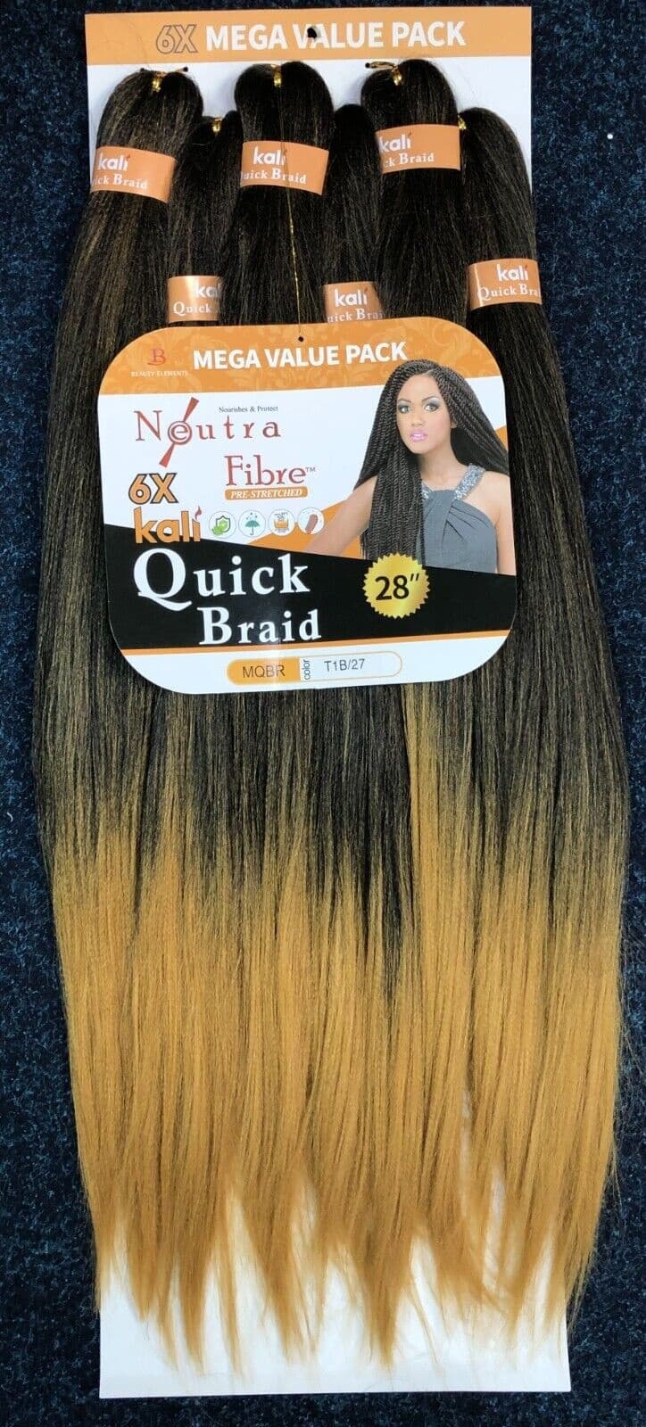 KALI QUICK BRAID 6X PRE STRETCHED 28" 11