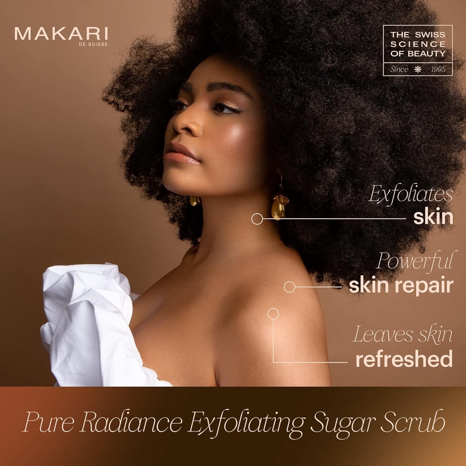 MAKARI DE SUISSE PURE RADIANCE EXFOLIATING SUGAR SCRUB 2