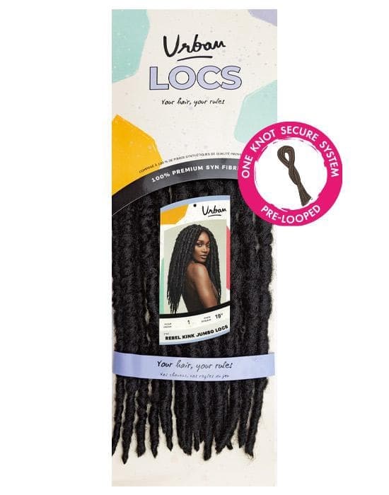 URBAN LOCS REBEL KINK JUMBO LOCS / 19" 4