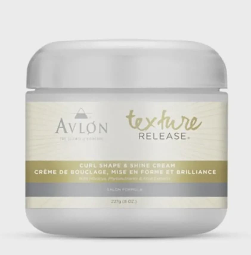 AVLON TEXTURE RELEASE CURL SHAPE & SHINE CREAM / 113G