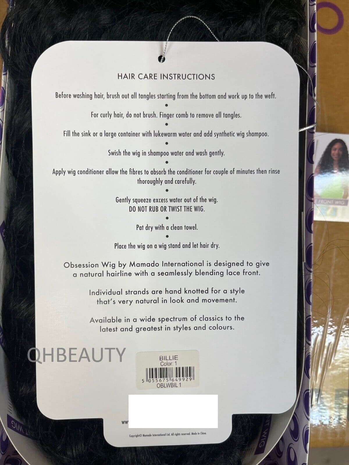 OBSESSION LACE WIG / BILLIE 3