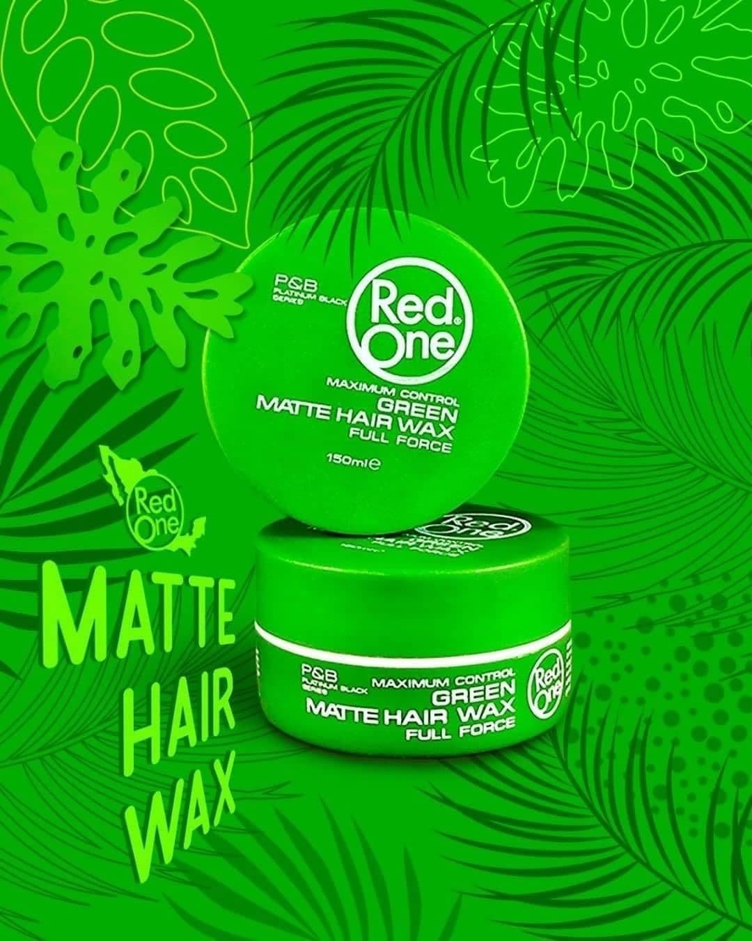 RED ONE GREEN HAIR WAX FULL FORCE MAXIMUM CONTROL / 150ML 3