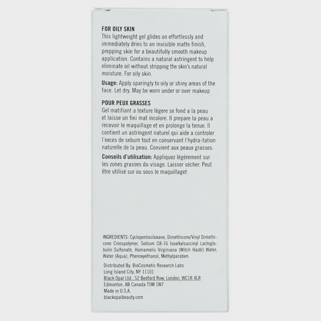 BLACK OPAL INVISIBLE OIL BLOCKING GEL PRIMER / 12G 9