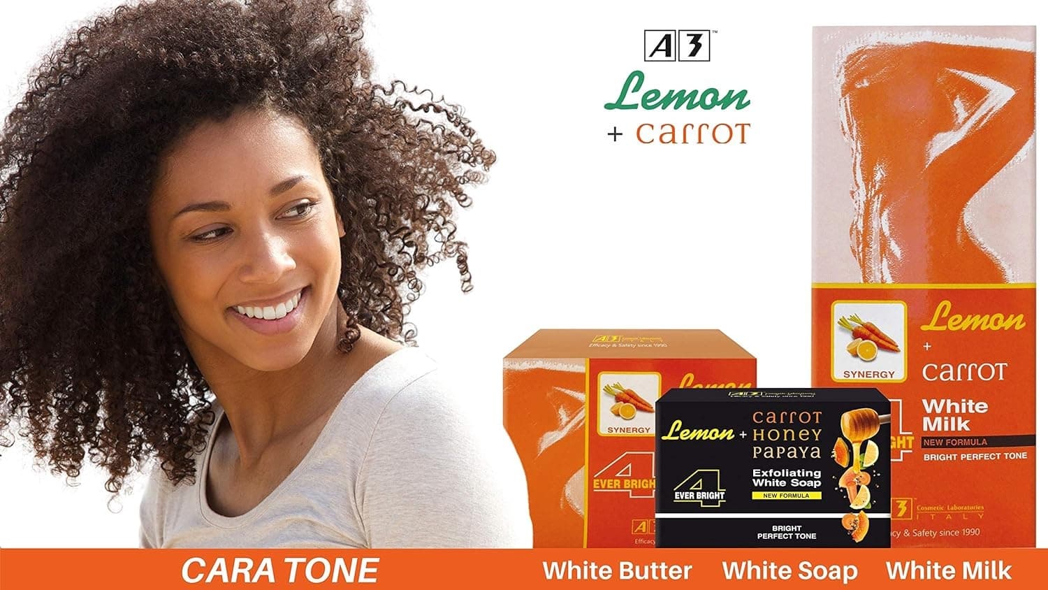 4EVER BRIGHT LEMON +HONEY PAPAYA EXFOLIATING SOAP/ 200G 5