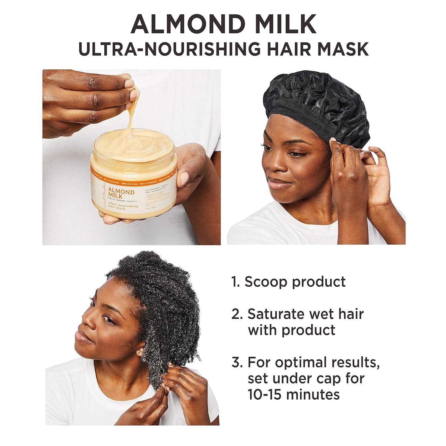 Carol's daughter almond mask ultra nourishing hair mask / 12fl.oz / 340g 5