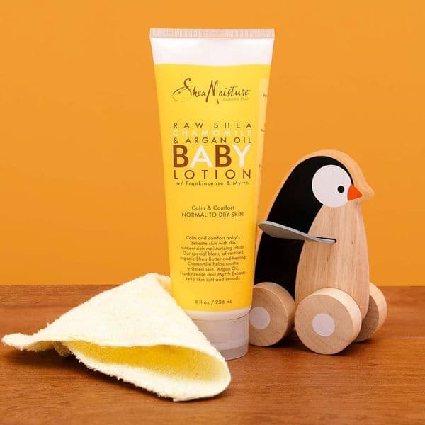 SHEA MOISTURE RAW SHEA CHAMOMILE& ARGAN OIL BABY LOTION 3