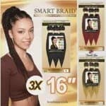 SMART BRAID PROFESSIONAL PRE STRETCHED EASY BRAID 3X 28"/16''/26''