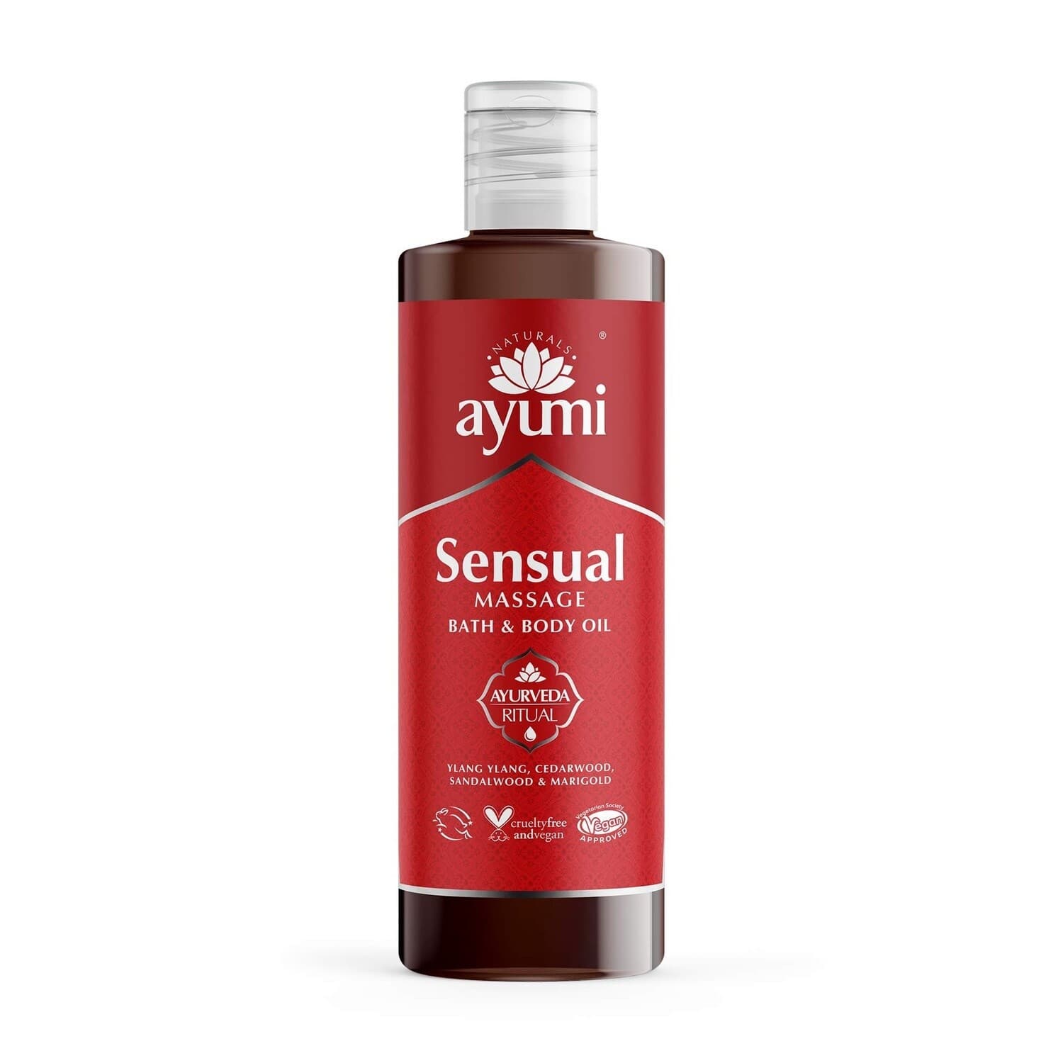 AYUMI SENSUAL MASSAGE BATH AND BODY OIL/ 250 ML