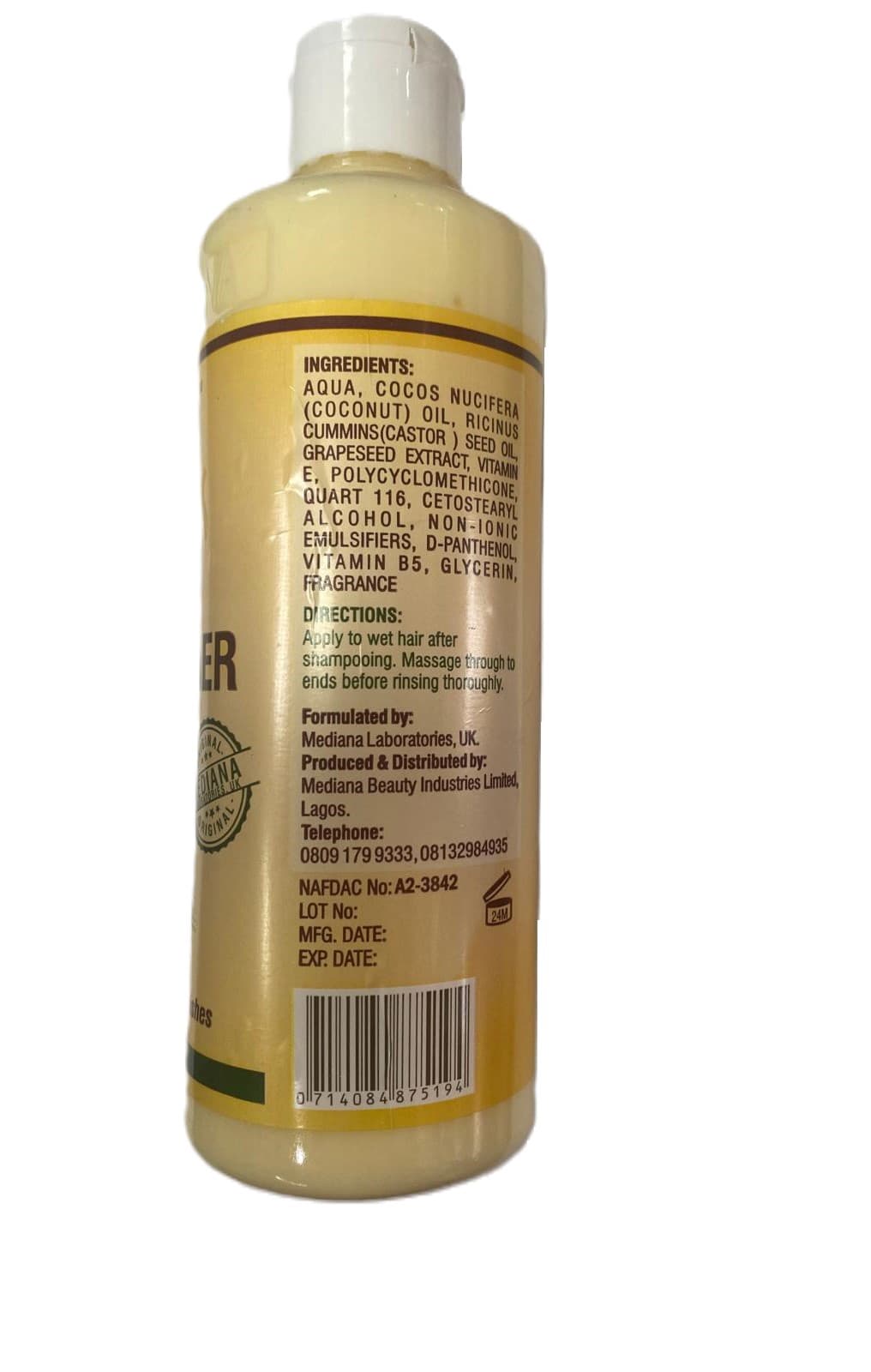 MEDIANA HAIR REVITALIZING CONDITIONER 2