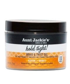 AUNT JACKIES HOLD TIGHT BRAID AND TWIST GEL BIOTIN AND HONEY