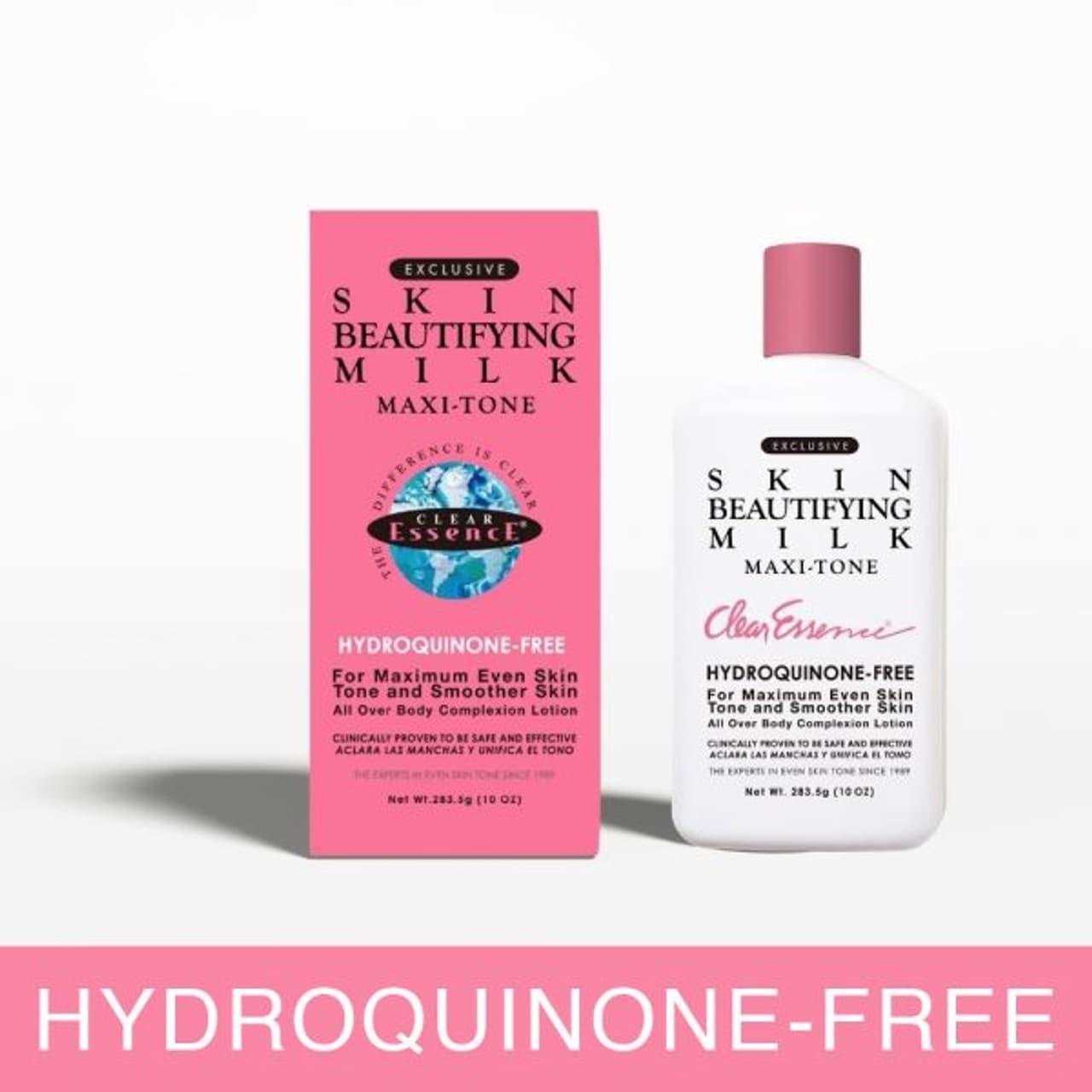 Clear Essence Hydroquinone-Free Skin Beautifying Milk Maxi-Tone 10 oz. 2