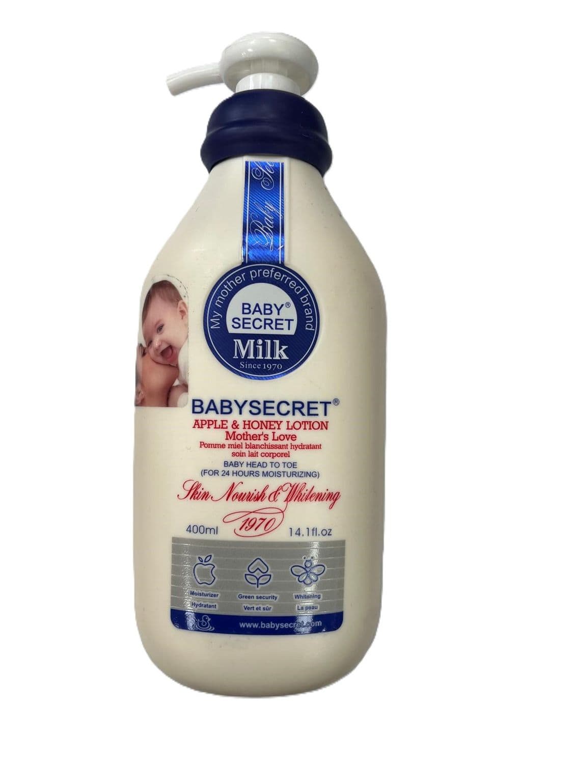 BABYSECRET APPLE & HONEY LOTION 400ML