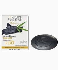 CLEAR ESSENCE My Natural Beauty Skin Tone Activated Charcoal Bar Soap