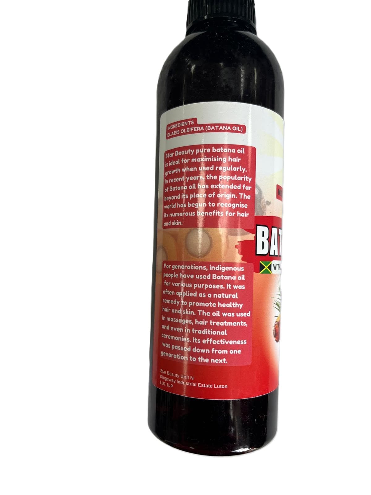 STAR BEAUTY PURE BATANA OIL WITH JAMAICA CASTOR OIL 3