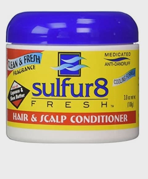 SULFUR8 FRESHMEDICATED ANTI DANDRUFF  HAIR & SCALP CONDITIONER 3.8oz 2
