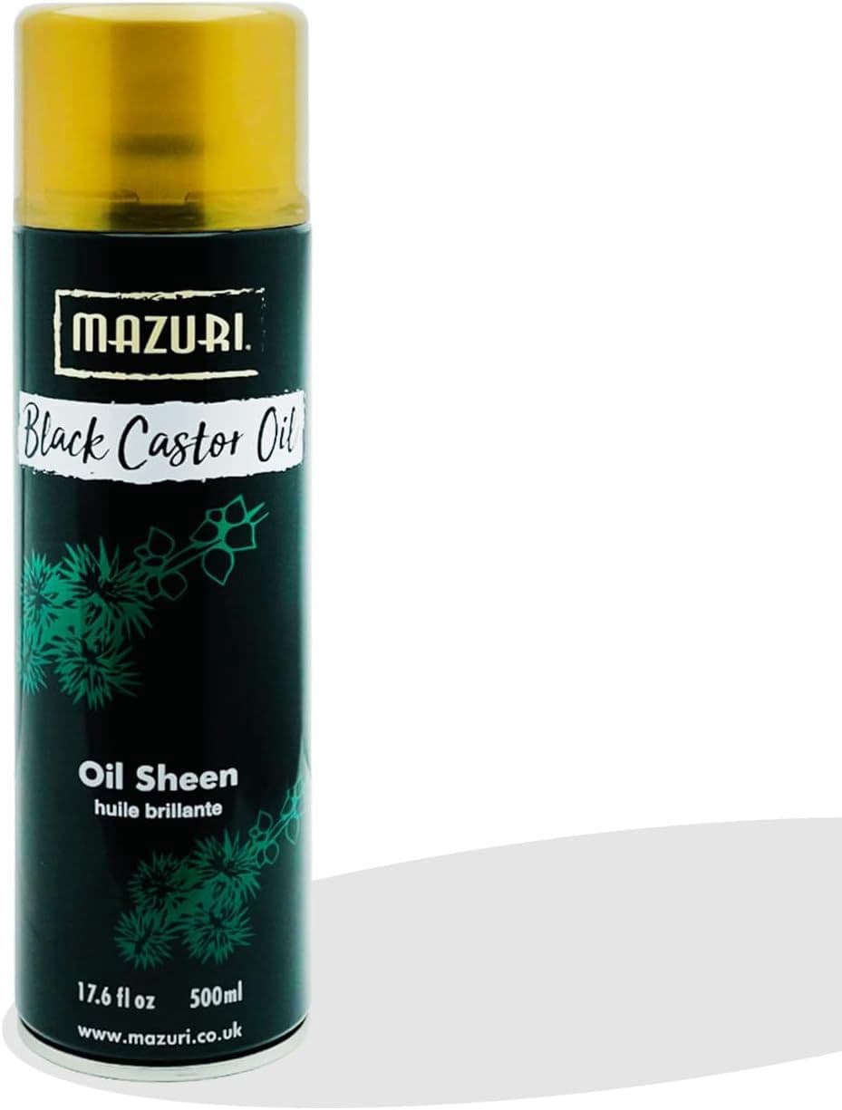 MAZURI BLACK CASTOR OIL OIL SHEEN 500ml