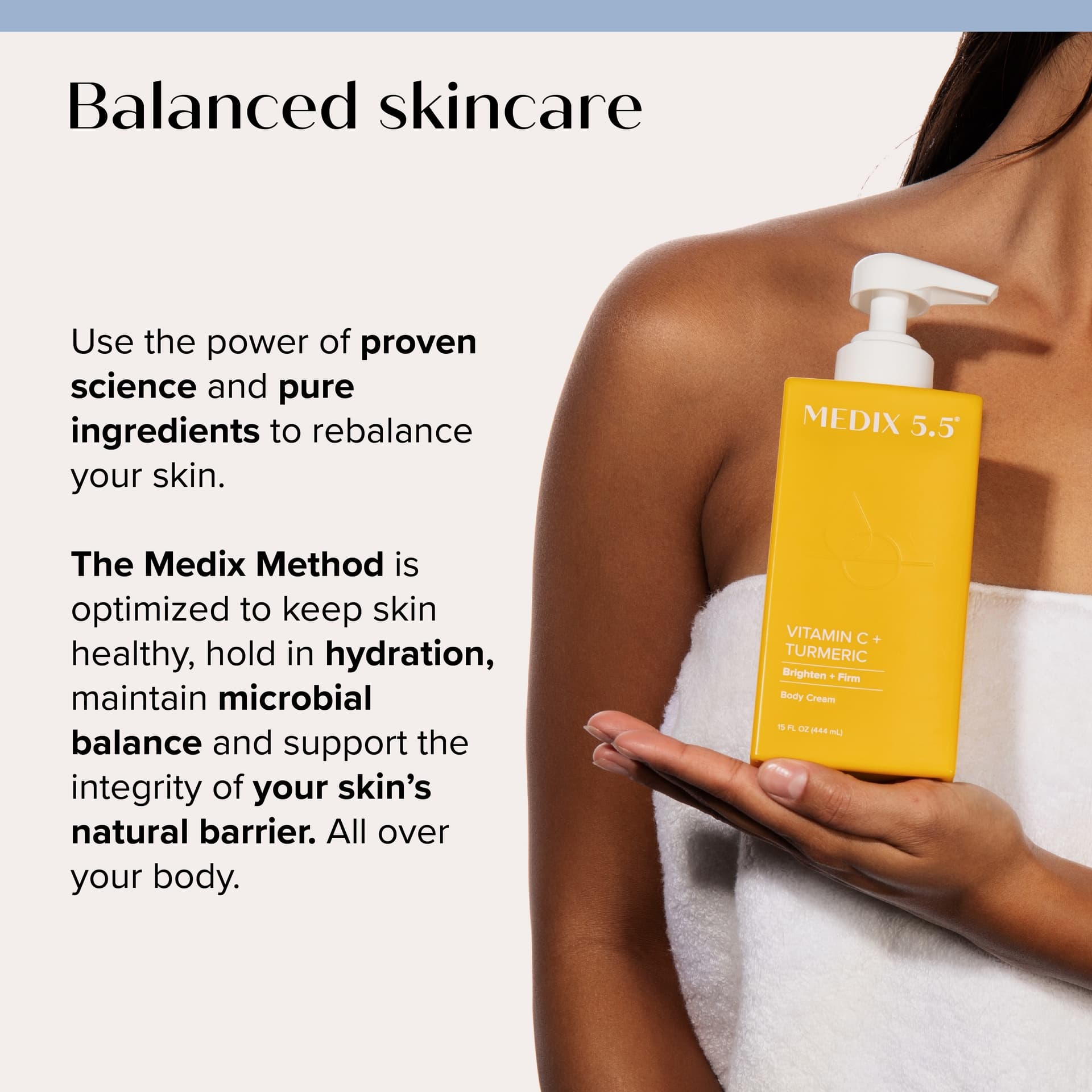 MEDIX 5.5 Vitamin C + Turmeric Cream 15 fl oz 3