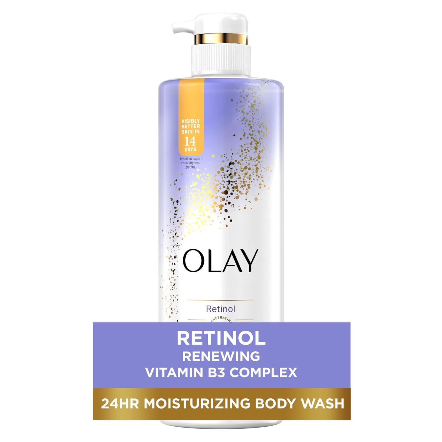Retinol moisturising nighttime body wash