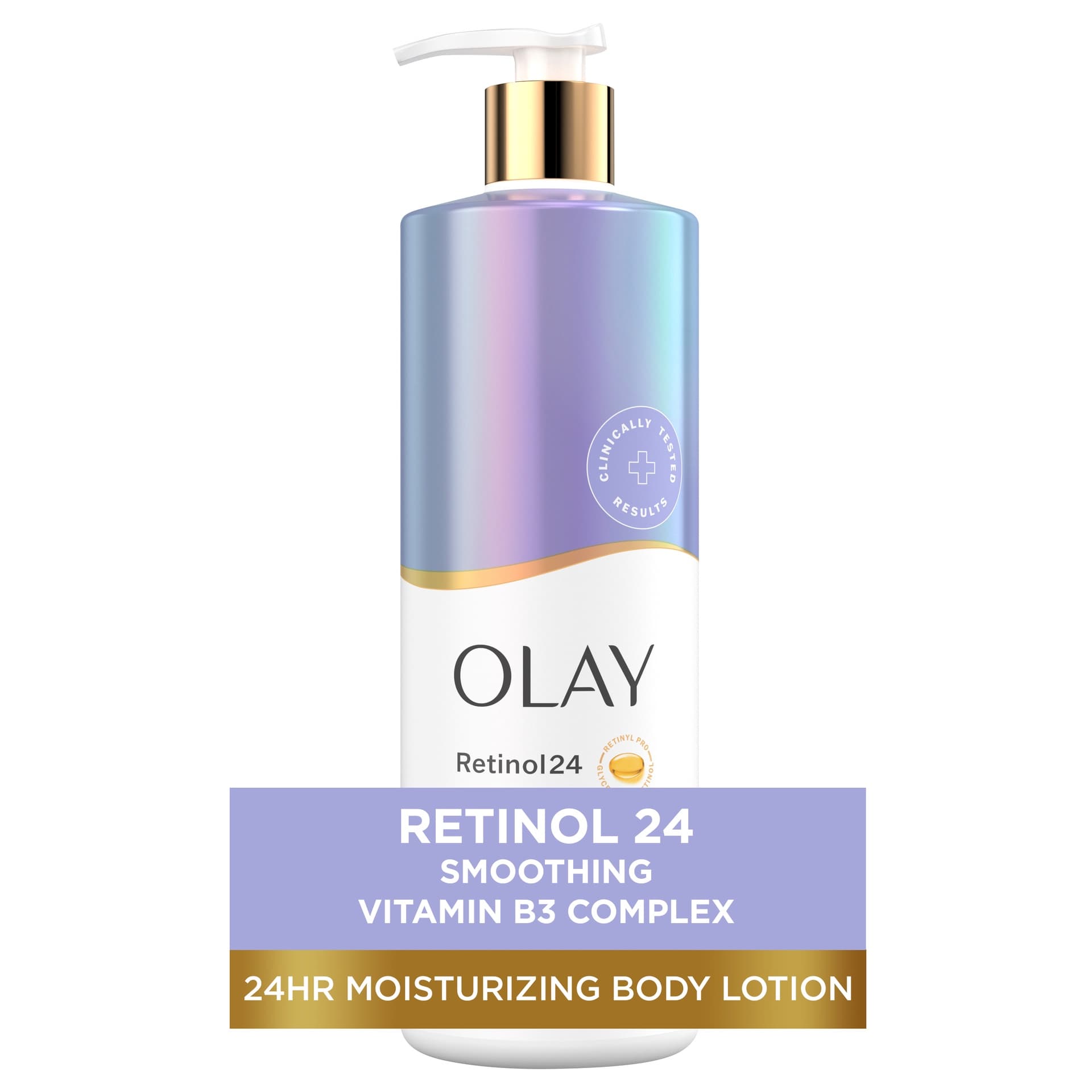 Olay Smoothing Hand & Body Lotion with Retinol & Vitamin B3 Complex, for All Skin Types, 17 fl oz 2