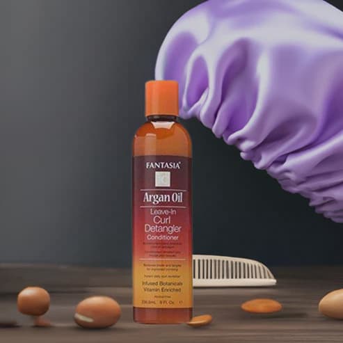 Fantasia IC   Argan Oil Leave-In Curl Detangler Conditioner 3