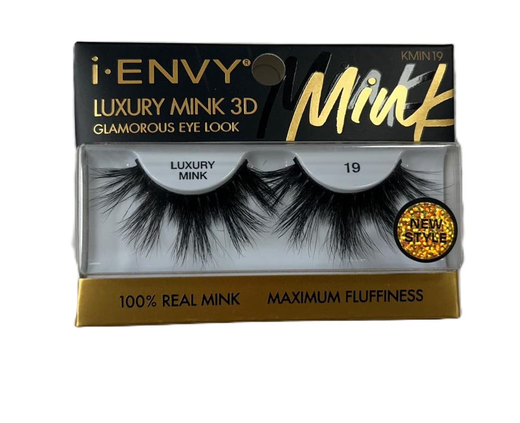 Kiss i-ENVY Luxury Mink collection 100% Real Mink Eyelashes 9