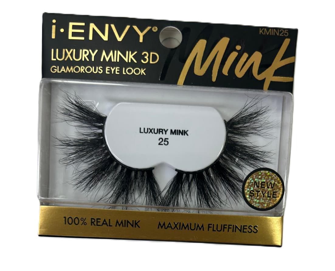 Kiss i-ENVY Luxury Mink collection 100% Real Mink Eyelashes 27