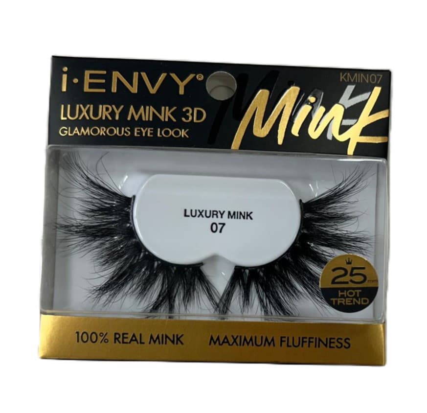Kiss i-ENVY Luxury Mink collection 100% Real Mink Eyelashes 10