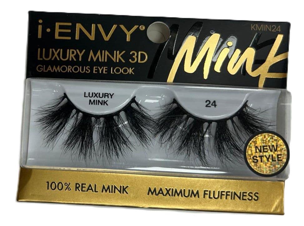 Kiss i-ENVY Luxury Mink collection 100% Real Mink Eyelashes