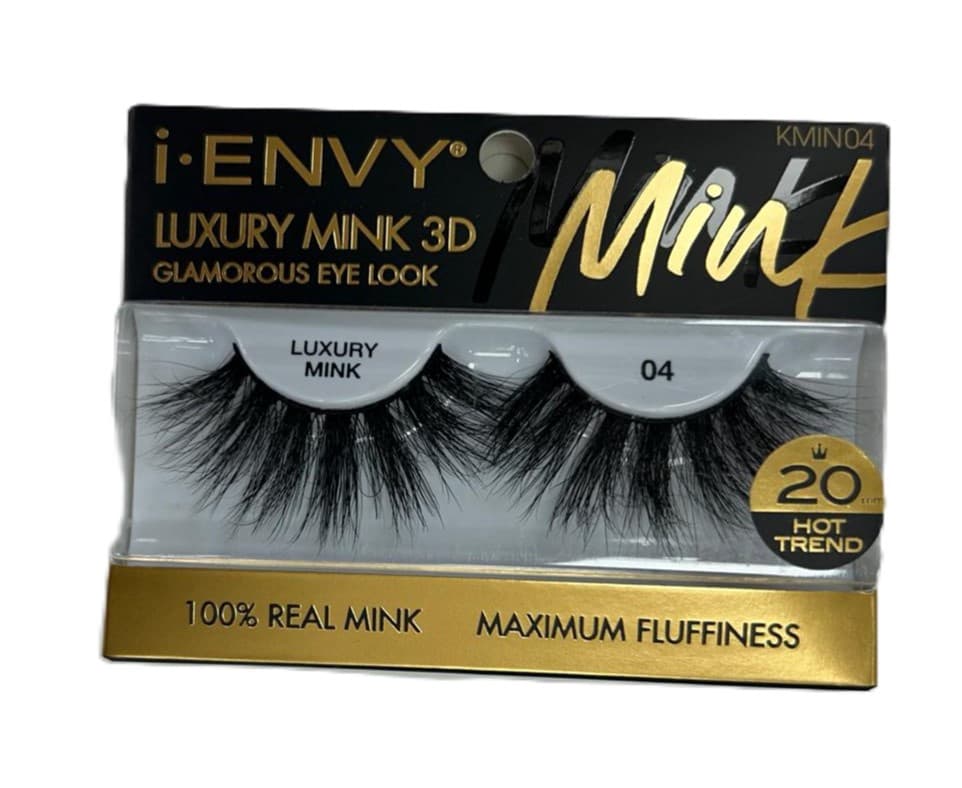 Kiss i-ENVY Luxury Mink collection 100% Real Mink Eyelashes 4