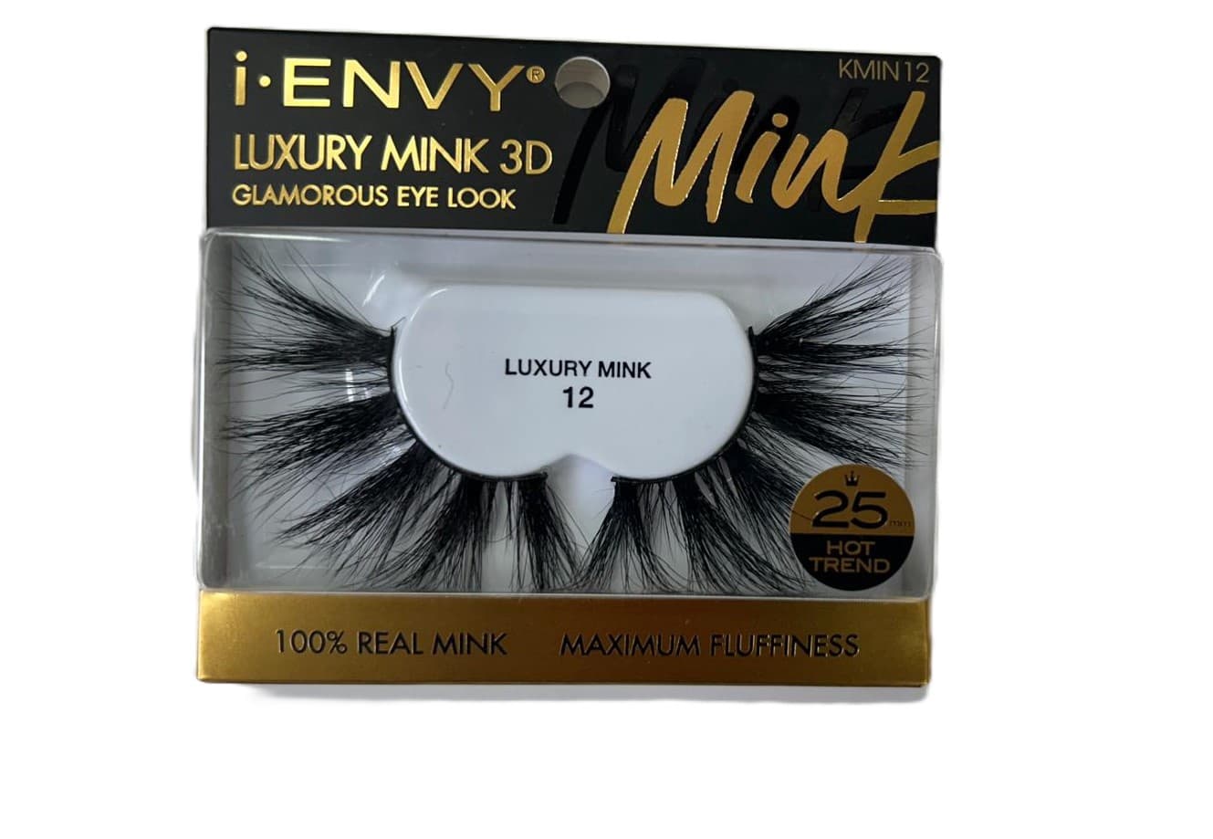 Kiss i-ENVY Luxury Mink collection 100% Real Mink Eyelashes 17