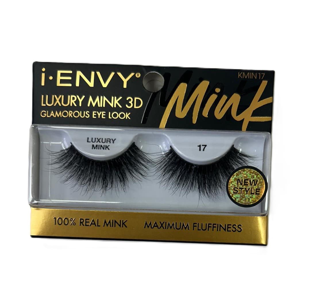 Kiss i-ENVY Luxury Mink collection 100% Real Mink Eyelashes 26