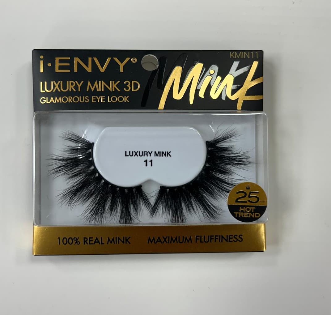Kiss i-ENVY Luxury Mink collection 100% Real Mink Eyelashes 5