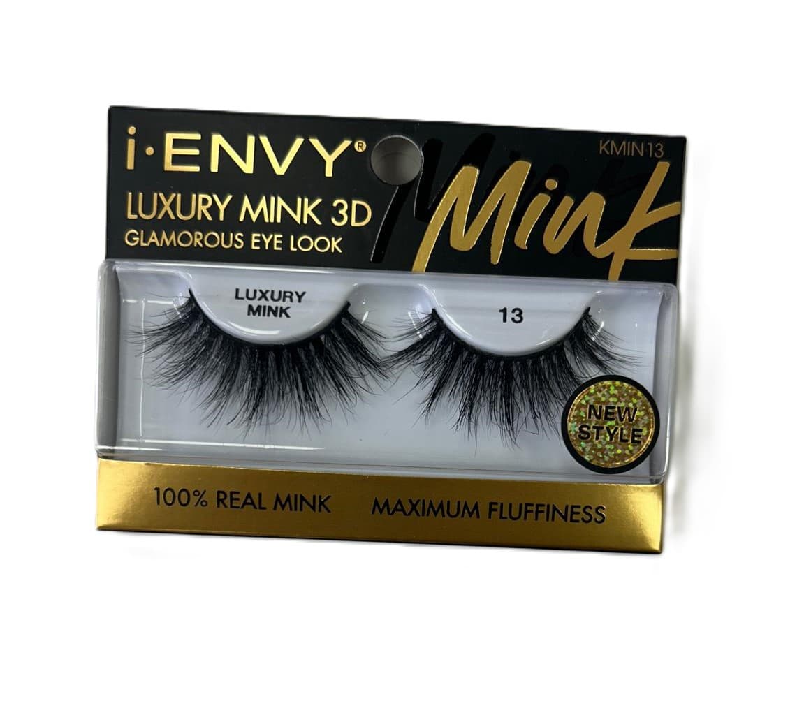 Kiss i-ENVY Luxury Mink collection 100% Real Mink Eyelashes 28