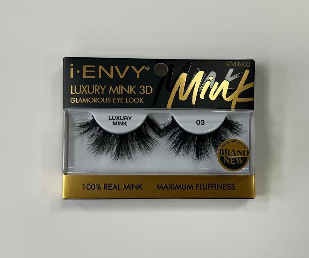 Kiss i-ENVY Luxury Mink collection 100% Real Mink Eyelashes 13