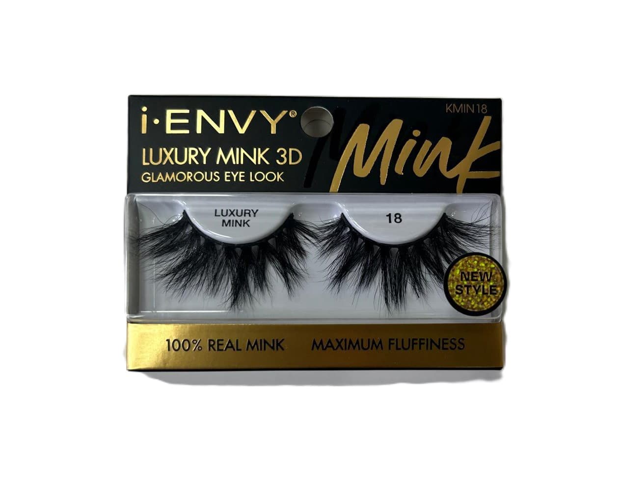 Kiss i-ENVY Luxury Mink collection 100% Real Mink Eyelashes 21