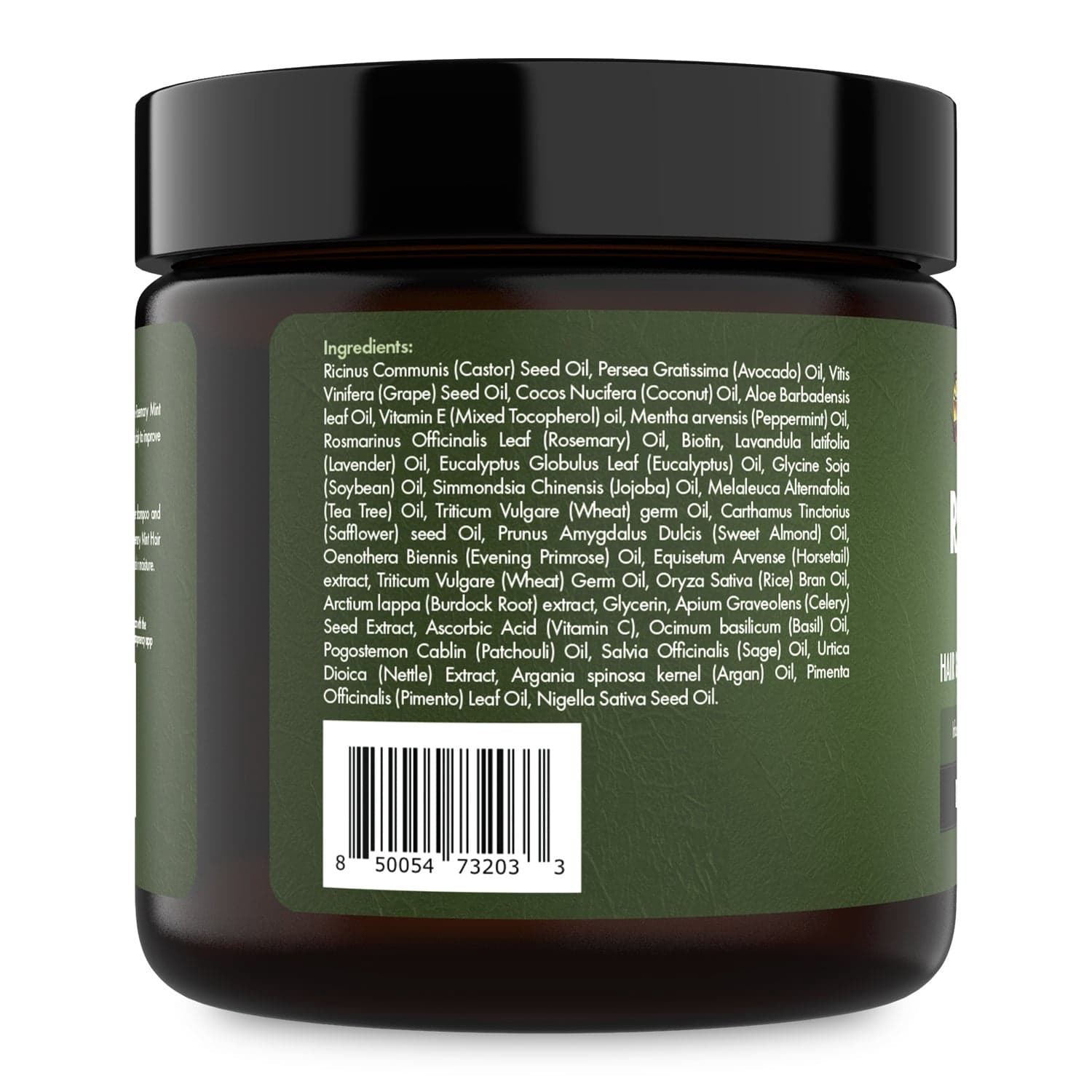 Sunny Isle Rosemary Mint Hair and Strong Roots Butter 4oz | Infused with Biotin & Jamaican Black Castor Oil | Strengthen and Nourish Hair | Dry Scalp, Split Ends 3