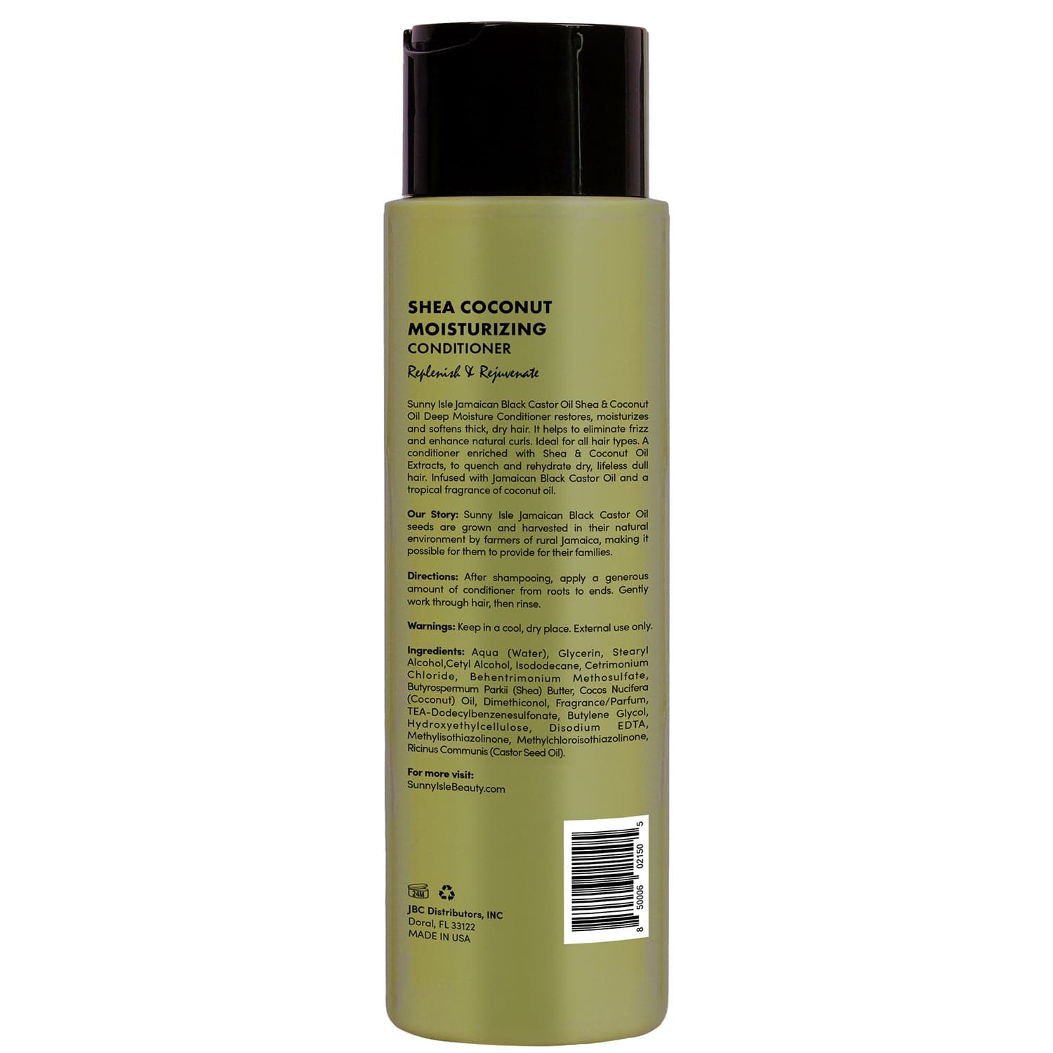 Sunny Isle Shea Coconut Moisturizing Conditioner 12 fl oz 2