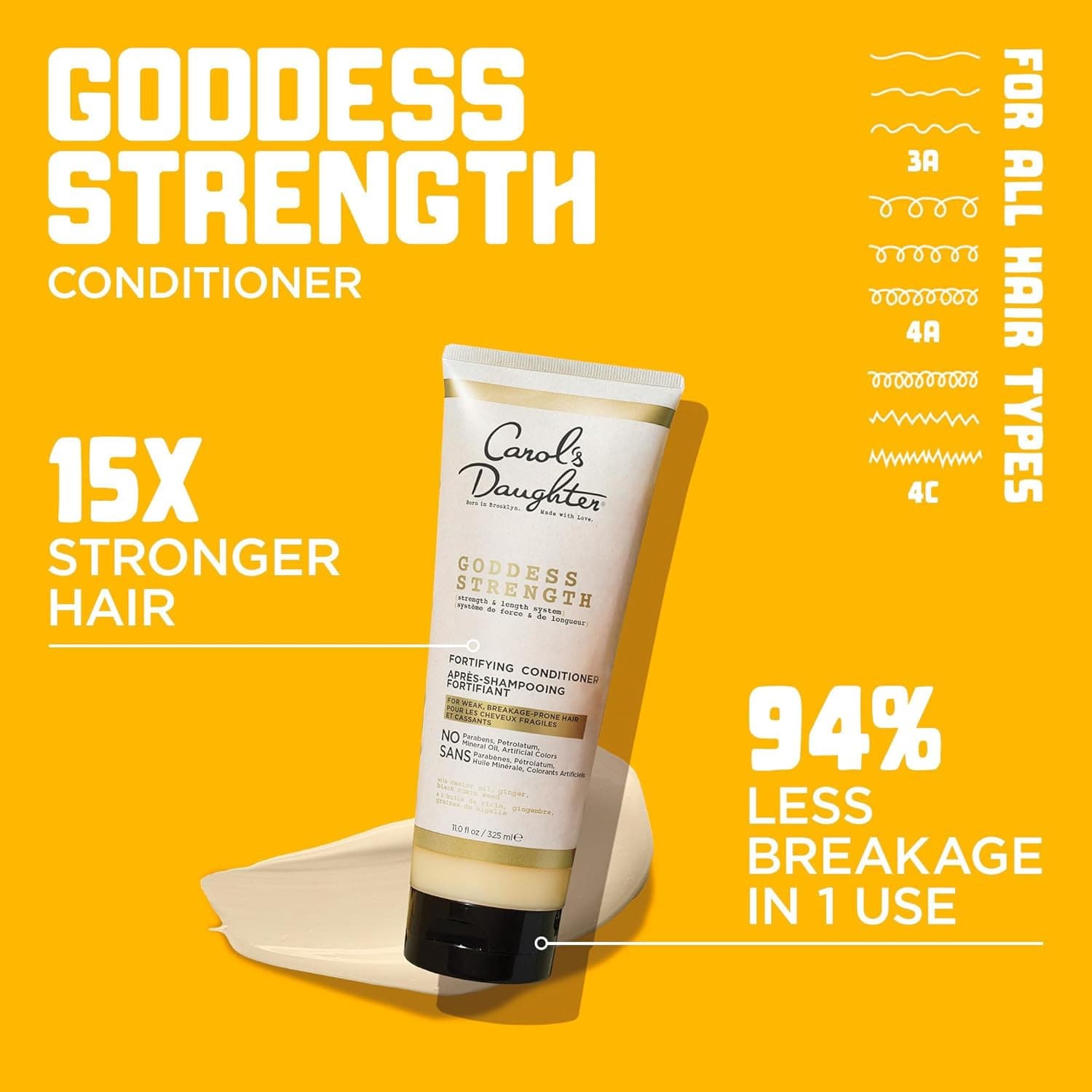carol's daughter goddess strength fortifying conditioner / 11.0fl.oz / 325ml 7