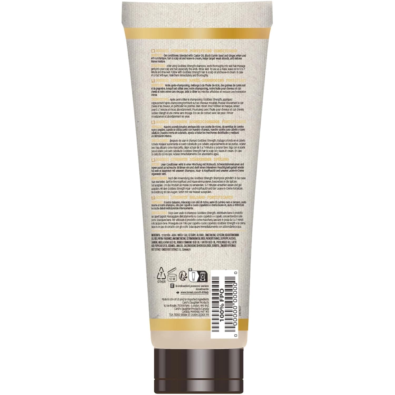 carol's daughter goddess strength fortifying conditioner / 11.0fl.oz / 325ml 9