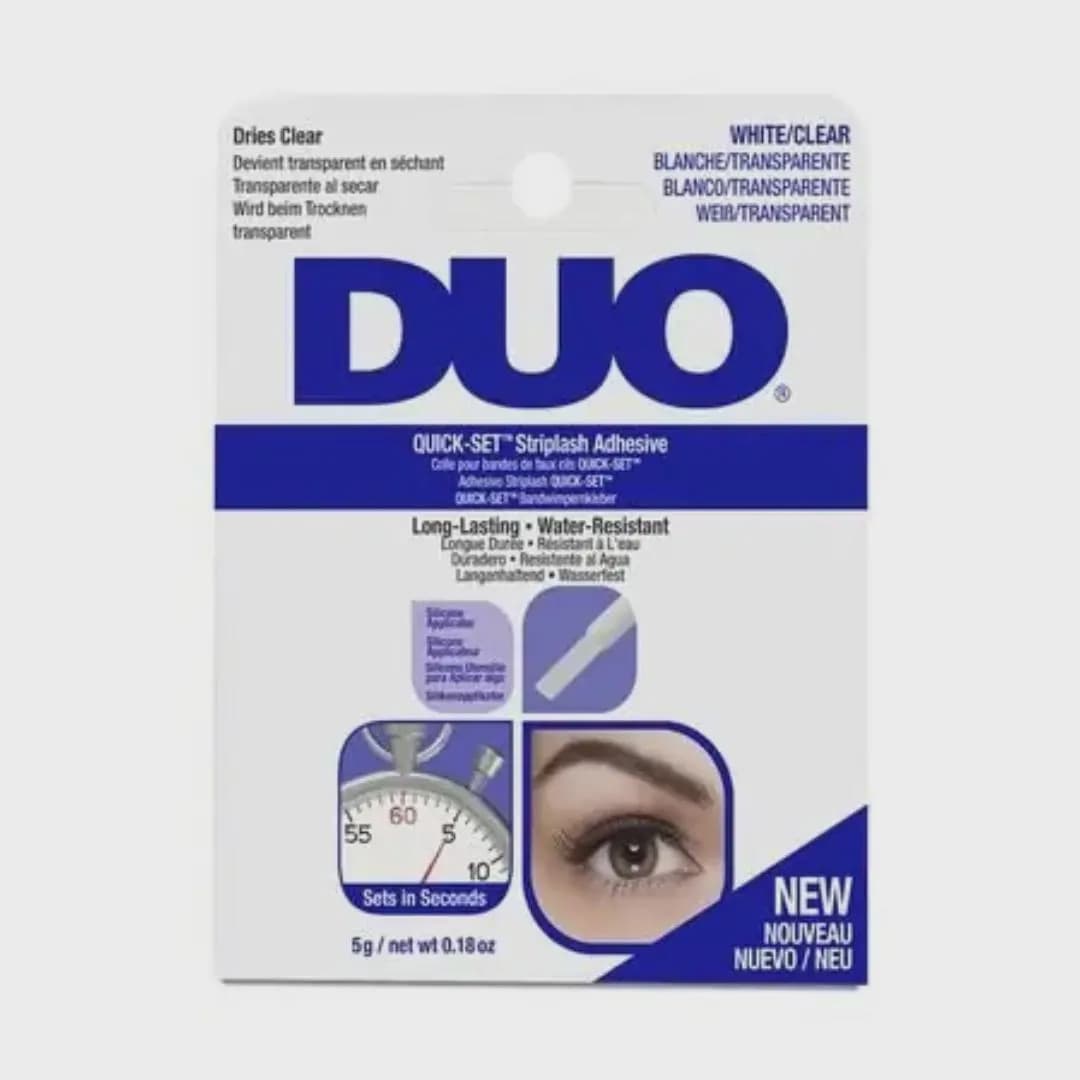 DUO 2-IN-1 BRUSH -ON STRIPLASH ADHESIVE -RED WHITE CLEAR 2