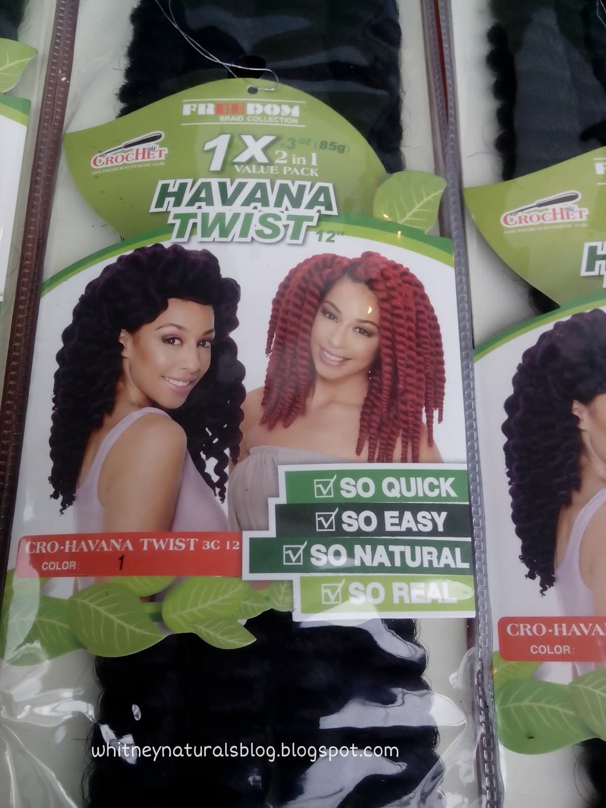 FREEDOM BRAID COLLECTION CRO-HAVANA TWIST 3C12 2