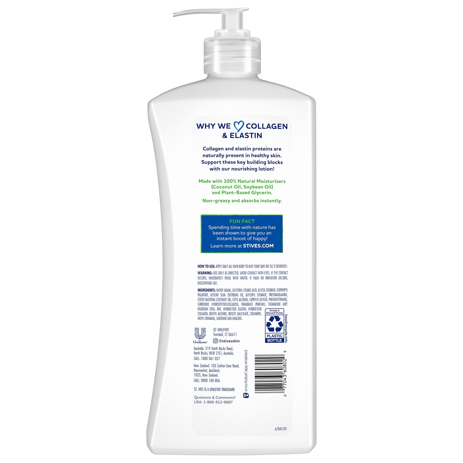 ST. IVES RENEWING COLLAGEN & ELASTIN BODY LOTION 400ml 2