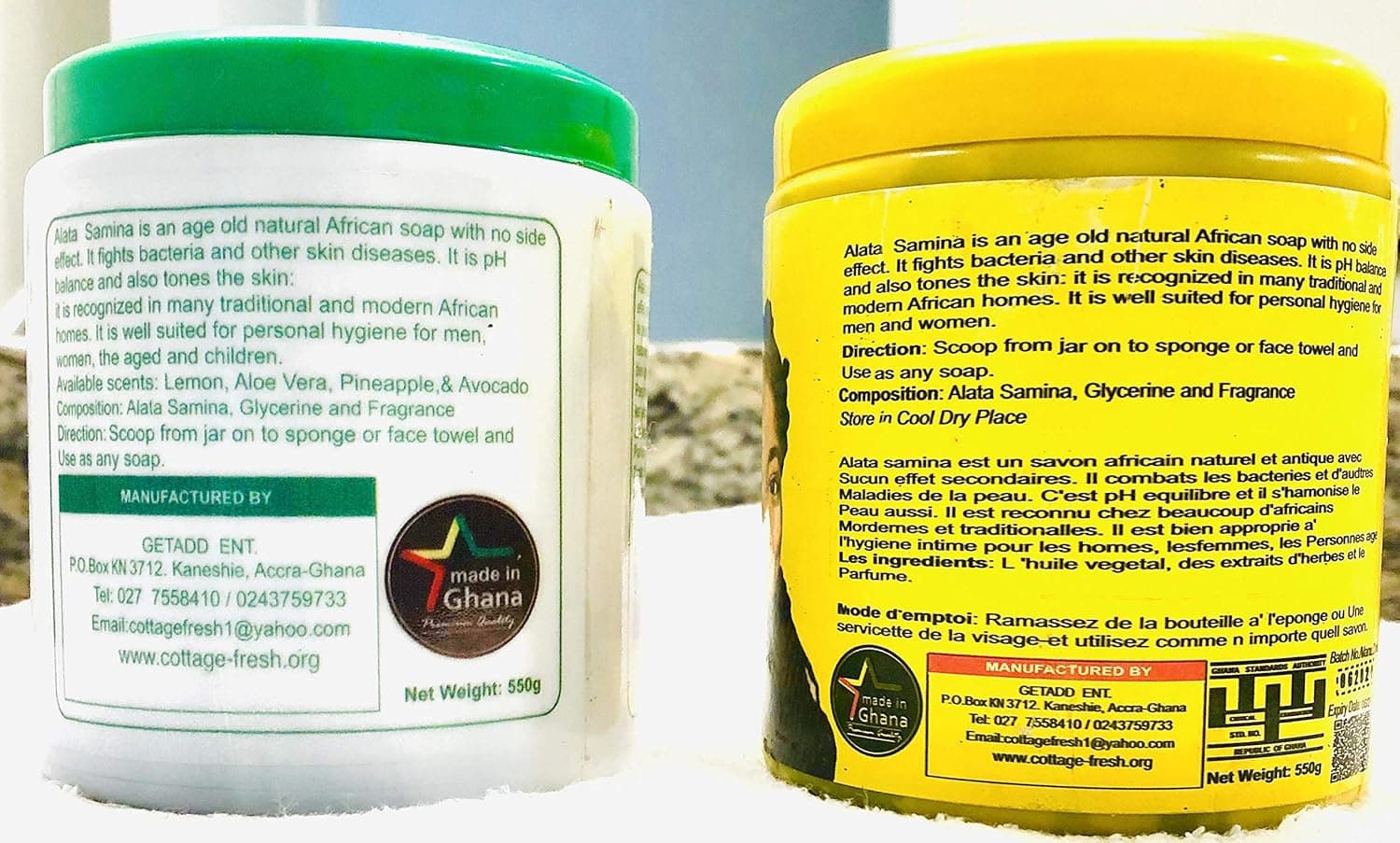 Getadd Cottage Fresh Ghana Pure Herbal Soap Super Toner 6