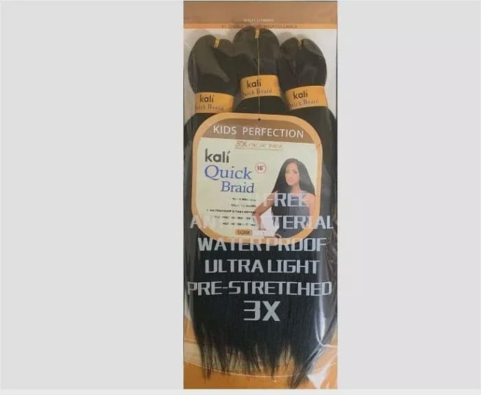 iKALI QUICK BRAID KID PERFECTION 3X VALUE PACK PRE STRECHED 2