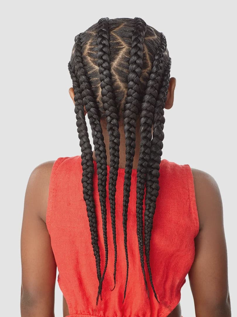 IMPRESSION PRE-STRETCHED KIDS BRAID 28" 4