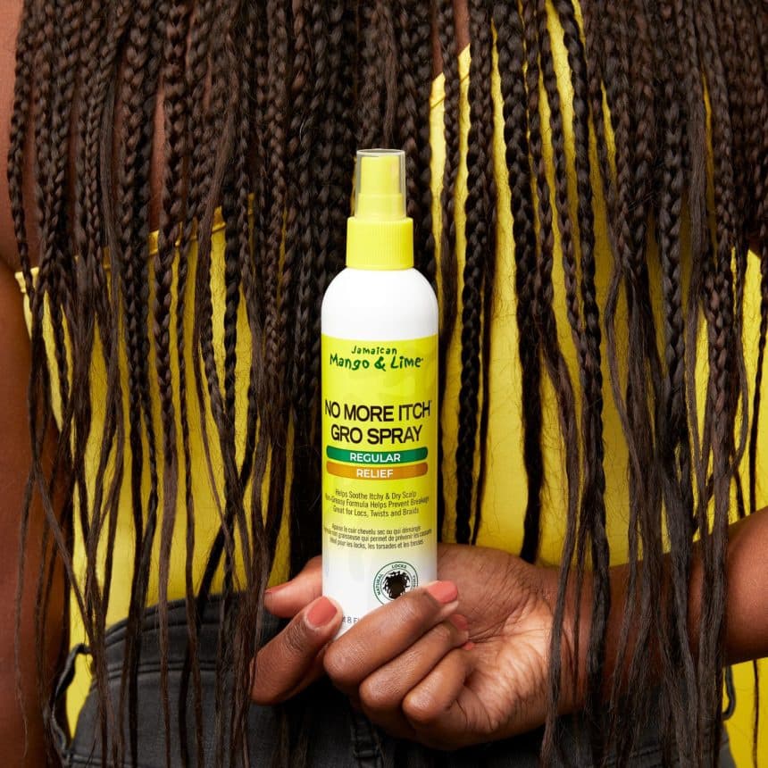 JAMAICAN MANGO & LIME NO MORE ITCH GRO SPRAY MAXIMUM RELIEF 5