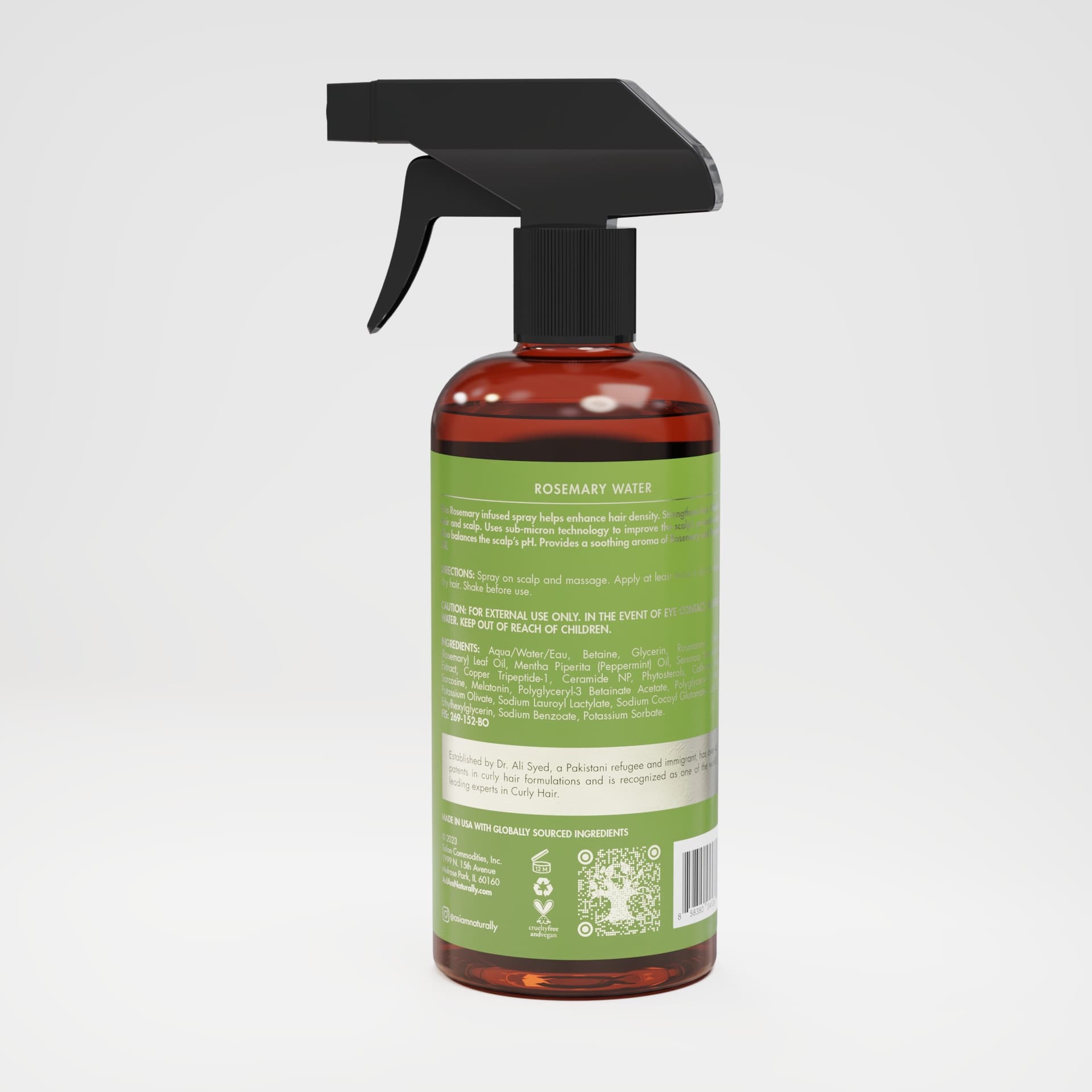AS I AM Rosemary Water Spray 16oz 3